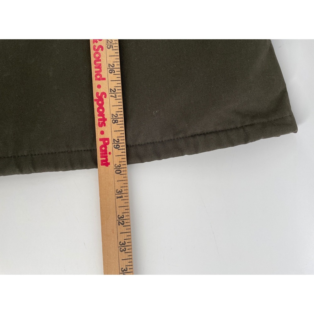 10W Apparel Workwear Shirt Jacket Mens XL Green Chore Fleece Lined Shacket‎ - Picture 7 of 8